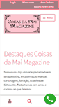 Mobile Screenshot of coisasdamaimagazine.com